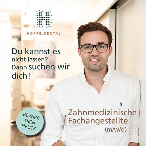Stellenangebot - Zahnmedizinische Fachangestellte (m w d) - Hoppe.dental Korschenbroich